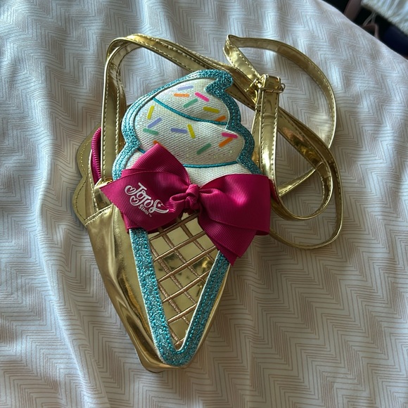 JoJo Siwa Other - Jojo Siwa Metallic Ice Cream Bag